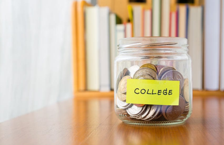 Jar of Money Save for College