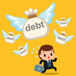 Is your debt hovering over you? Take a look to see if you may have a debt problem
