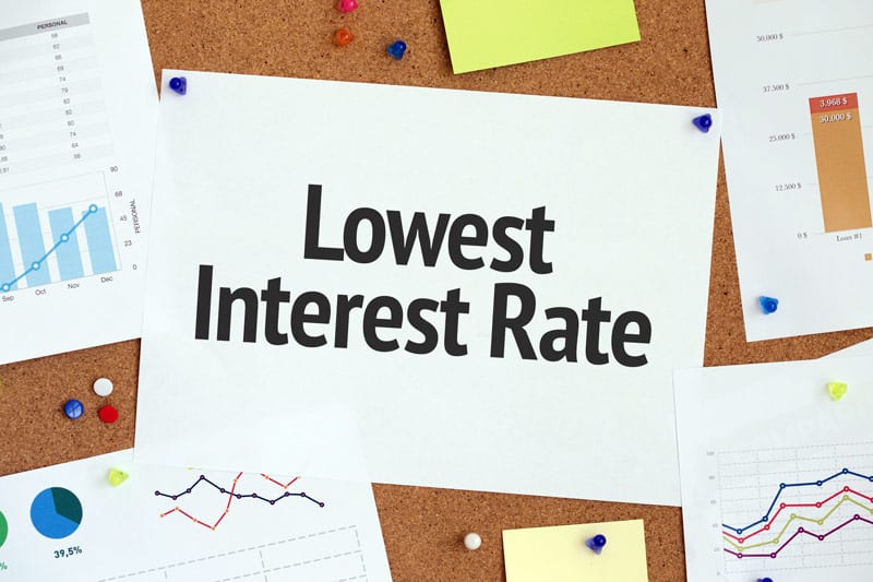 Lowest Interest Rate