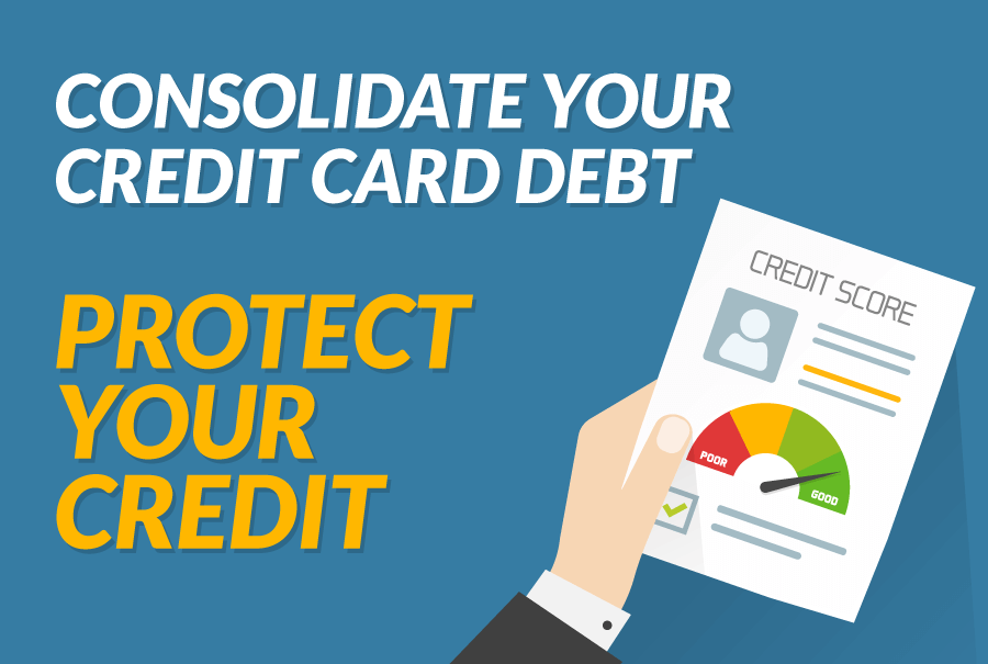 Credit card debt consolidation program