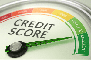 Credit score monitor increasing