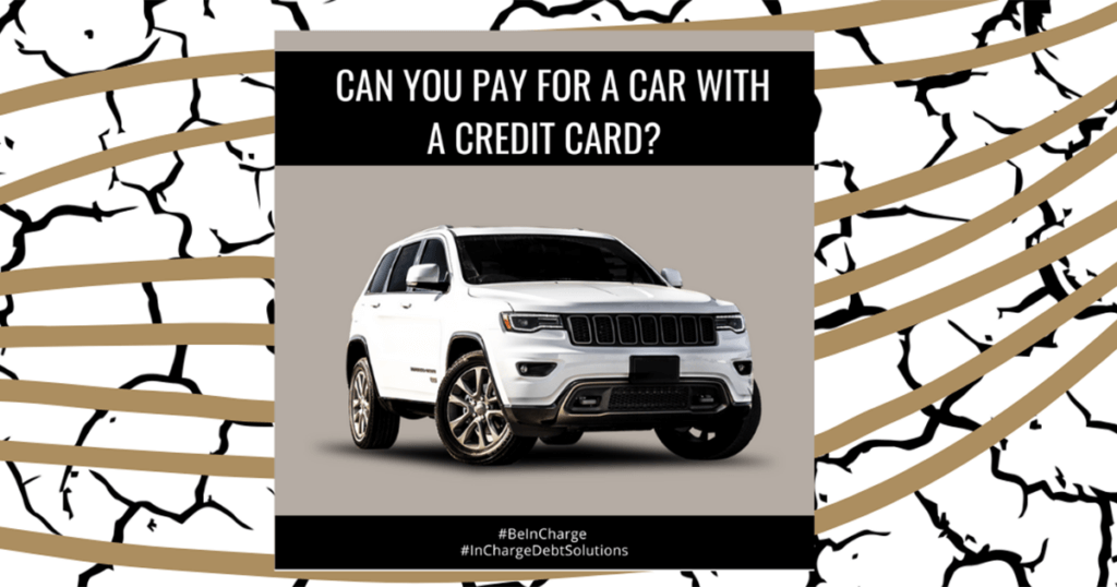 Can You Pay For a Car With A Credit Card NEW