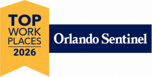 Orlando Sentinel Top Workplaces Award Logo 2026