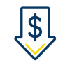 Dark-Blue-Arrow-Icon